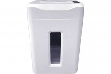 Шредер Office Kit S243N , секретность 4/P-4, 210 см/мин., фрагменты - 3.9 мм x 3.8 см, объем 35 л, кол-во листов до 35 шт., скрепки, скобы, карты, белый (OK3938S243N)