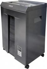 Шредер Office Kit S300, секретность P-7, 300 см/мин., фрагменты - 800 мкм x 5 мм, объем 33 л, кол-во листов до 8 шт., карты, CD, черный (OK0805S300)
