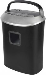 Шредер Cactus CS-SH-P6, секретность P-4, фрагменты - 4 мм x 4 см, объем 21 л, кол-во листов до 10 шт., скрепки, скобы, карты, черный (CS-SH-P6)