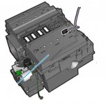 Станция парковки в сборе HP оригинал (T8W15-67026)