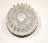 Шестерня привода термоузла 20/20T для LJ P3005/3015, M3027/3035 (RU5-0956)