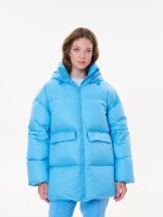 Куртка-пуховик AW23-KUZ203 голубой