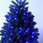 Новогодняя гирлянда синяя (10 метров)