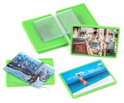 Акриловый магнит прямоугольный 108х78 мм салатовый