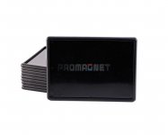 Акриловый магнит прямоугольный 108х78 мм черный