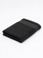 Полотенце махровое Рельеф 70*130 пл.350г/м2 черный
