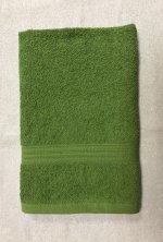 Полотенце махровое 70*140 хлопок 100% пл.380гр/м2 цвет светло-зеленый косичка