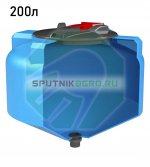 Емкость вертикальная с конусным дном ВЦК-77. Объем емкости: 200 л.