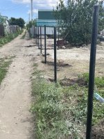 Винтовые сваи 57 мм для заборов и теплиц