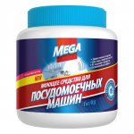 04) Моющ. ср-во для посудомоечных машин MEGA, 1 кг, банка (М-10-3)