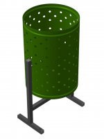 Урна AB-2027 перфорированная