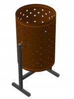 Урна AB-2028 перфорированная