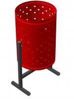 Урна AB-2029 перфорированная